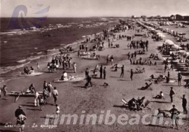 La spiaggia di Cesenatico