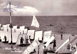 La spiaggia di  Misano