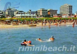 La spiaggia di  Misano