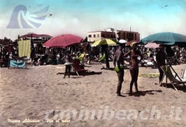 La spiaggia di  Misano