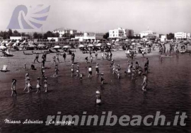 La spiaggia di  Misano