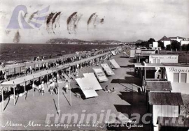 La spiaggia di  Misano