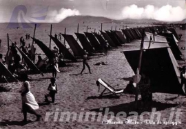 La spiaggia di  Misano