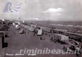 La spiaggia di  Misano