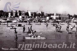 La spiaggia di Misano