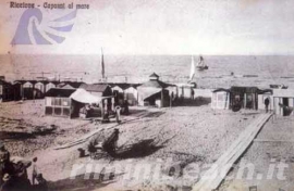 La spiaggia di Riccione