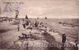 La spiaggia di Riccione