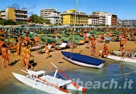 La spiaggia di Riccione