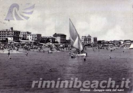 La spiaggia di Riccione