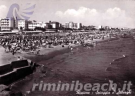 La spiaggia di Riccione