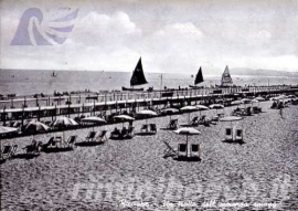 La spiaggia di Riccione