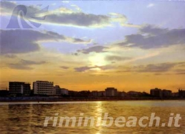 La spiaggia di Riccione