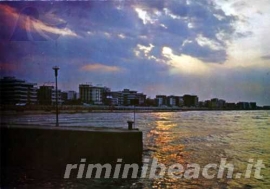 La spiaggia di Riccione