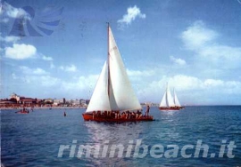 La spiaggia di Riccione