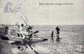 La spiaggia di Riccione