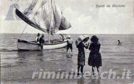 La spiaggia di Riccione