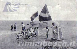 La spiaggia di Riccione