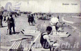 La spiaggia di Riccione