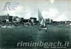 La spiaggia di Riccione