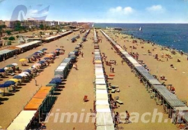 La spiaggia di Riccione