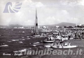 La spiaggia di Riccione