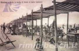 La spiaggia di Riccione