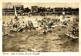 La spiaggia di Riccione