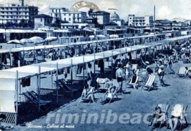 La spiaggia di Riccione