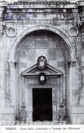 Rimini Tempio Malatestiano - Particolare