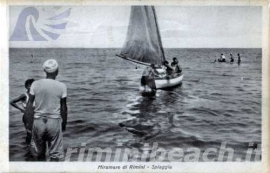 Vita di spiaggia a Rimini