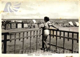 Vita di spiaggia a Rimini