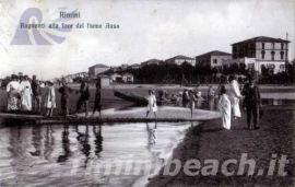 Vita di spiaggia a Rimini