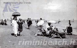 Vita di spiaggia a Rimini