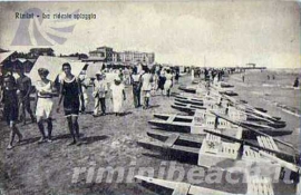 Vita di spiaggia a Rimini