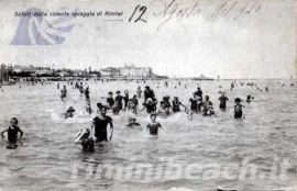 Vita di spiaggia a Rimini