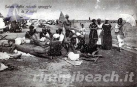 Vita di spiaggia a Rimini