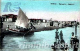 Vita di spiaggia a Rimini