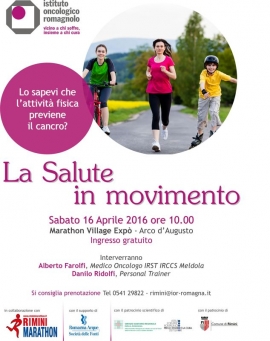 Eventi sportivi Rimini 2016: La Salute in Movimento