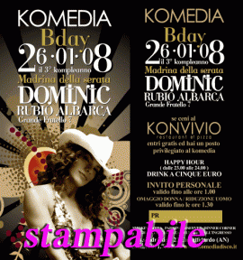 Compleanno Komedia