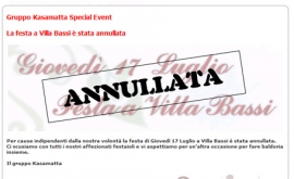 Festa Villa Bassi Annullata