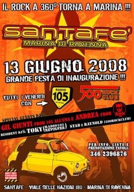 Inaugurazione SantaFé Marina di Ravenna