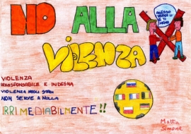 Mostra Alunni di Rimini Contro La Violenza Nello Sport