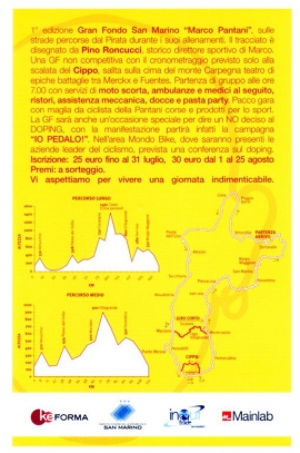 San Marino Marco Pantani