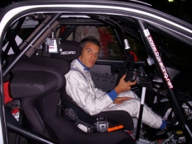 Alex De Angelis in vacanza si diverte con il Rally
