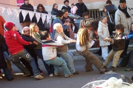 Bambini in piazza a Gemmano