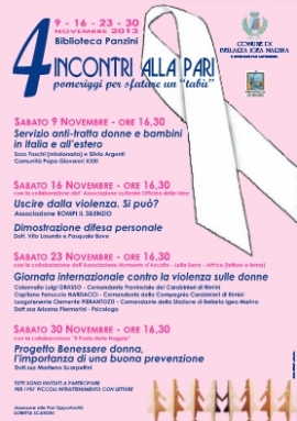 Bellaria Giornata Internazionale Violenza Donne 2013