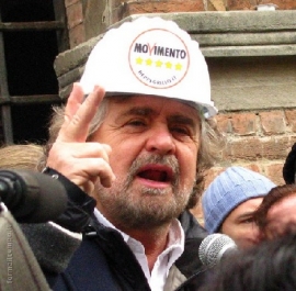 Beppe Grillo Movimento 5 Stelle Rimini