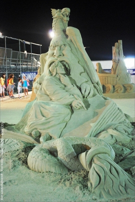 Campionato del Mondo di sculture di sabbia a Cervia