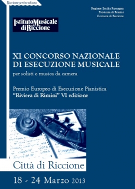 Concorso Nazionale Musicale Città Di Riccione 2013