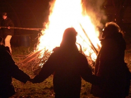 Falò e feste nel faentino